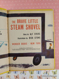 Vintage 1951 The Brave Little Steam Shovel Wonder Books Hardcover