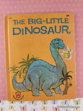 Vintage 1959 The Big-Little Dinosaur Wonder Books Hardcover
