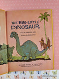 Vintage 1959 The Big-Little Dinosaur Wonder Books Hardcover