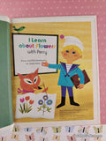 Vintage 1968 I Learn About Flowers Rand McNally Book Hardcover