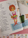 Vintage 1968 I Learn About Flowers Rand McNally Book Hardcover