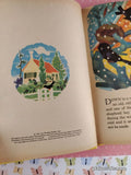 Vintage 1963 The Animals Build a House Wonder Books Hardcover