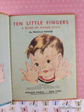 Vintage 1977 Ten Little Fingers Wonder Books Hardcover