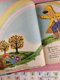 Vintage 1974 Come & See the Rainbow Wonder Books Hardcover