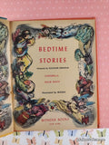 Vintage 1946 Bedtime Stories Wonder Books Hardcover