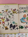 Vintage 1957 The Counting Book Wonder Books Hardcover