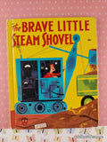 Vintage 1951 The Brave Little Steam Shovel Wonder Books Hardcover