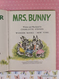 Vintage 1953 A Surprise For Mrs. Bunny Wonder Books Hardcover