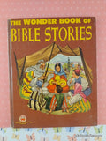 Vintage 1951 The Wonder Book of Bible Stories Hardcover