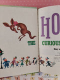 Vintage 1983 Hoppy, the Curious Kangaroo Wonder Books Hardcover