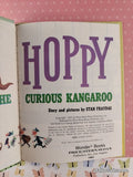 Vintage 1983 Hoppy, the Curious Kangaroo Wonder Books Hardcover