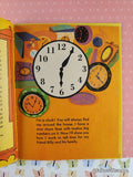 Vintage 1954 What Time is It? Romper Room Wonder Book Hardcover