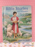 Vintage 1956 Bible Stories: Old Testament Rand McNally Elf Book Hardcover