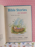 Vintage 1956 Bible Stories: Old Testament Rand McNally Elf Book Hardcover