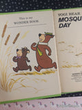 Vintage 1976 Yogi Bear: Mosquito Flying Day Wonder Book Hardcover
