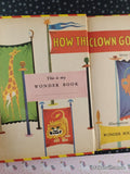 Vintage 1951 How the Clown Got His Smile Wonder Books Hardcover