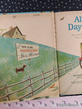Vintage 1964 All in a Day's Work Wonder Books Hardcover