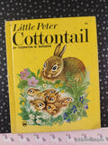 Vintage 1974 Little Peter Cottontail Wonder Books Hardcover