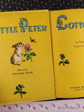 Vintage 1974 Little Peter Cottontail Wonder Books Hardcover