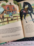 Vintage 1952 Black Beauty Retold for Little Children Wonder Books Hardcover