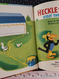 Vintage 1983 Heckle & Jeckle Visit the Farm Wonder Books Hardcover