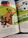Vintage 1983 Heckle & Jeckle Visit the Farm Wonder Books Hardcover