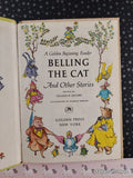 Vintage 1969 Belling the Cat & Other Stories Golden Beginning Reader Hardcover