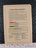 Vintage 1969 Belling the Cat & Other Stories Golden Beginning Reader Hardcover