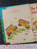 Vintage 1950 The Bingity-Bangity School Bus Wonder Book Hardcover