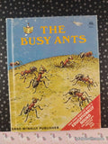 Vintage 1973 The Busy Ants Rand McNally Start-Right Elf Book Hardcover