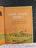 Vintage 1964 Look Who's Here! Wonder Books Hardcover