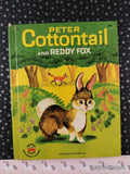 Vintage 1954 Peter Cottontail & Reddy Fox Wonder Books Hardcover