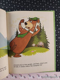 Vintage 1976 Yogi Bear: Mosquito Flying Day Wonder Book Hardcover