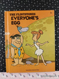 Vintage 1976 The Flintstones: Everyone's Egg Wonder Book Hardcover