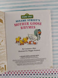 Vintage 1993 Sesame Street's Mother Goose Rhymes Little Golden Book Hardcover