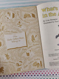 Vintage 1987 1st Printing Sesame Street: What's Up in the Attic? Little Golden Book Hardcover