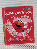 2014 Sesame Street: Elmo Loves You Little Golden Book Hardcover