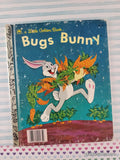 Vintage Bugs Bunny Little Golden Book Hardcover