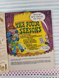 Vintage 1979 Sesame Street Little Theater: The Four Seasons Little Golden Book Hardcover