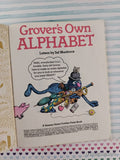 Vintage 1978 Sesame Street: Grover's Own Alphabet Little Golden Book Hardcover