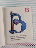 Vintage 1978 Sesame Street: Grover's Own Alphabet Little Golden Book Hardcover