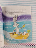 Vintage 1985 1st Printing Bugs Bunny: Marooned! Little Golden Book Hardcover