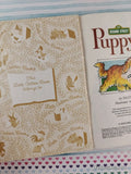 Vintage 1983 Sesame Street: Puppy Love Little Golden Book Hardcover