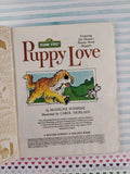 Vintage 1983 Sesame Street: Puppy Love Little Golden Book Hardcover