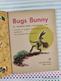 Vintage 1949 1st Printing Bugs Bunny Little Golden Book Hardcover