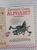 Vintage 1978 Sesame Street: Grover's Own Alphabet Little Golden Book Hardcover