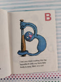 Vintage 1978 Sesame Street: Grover's Own Alphabet Little Golden Book Hardcover