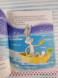 Vintage 1985 Bugs Bunny: Marooned! Little Golden Book Hardcover