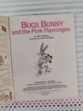 Vintage 1987 1st Printing Bugs Bunny & the Pink Flamingos Little Golden Book Hardcover