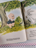 Vintage 1976 Porky Pig & Bugs Bunny: Just Like Magic! Little Golden Book Hardcover